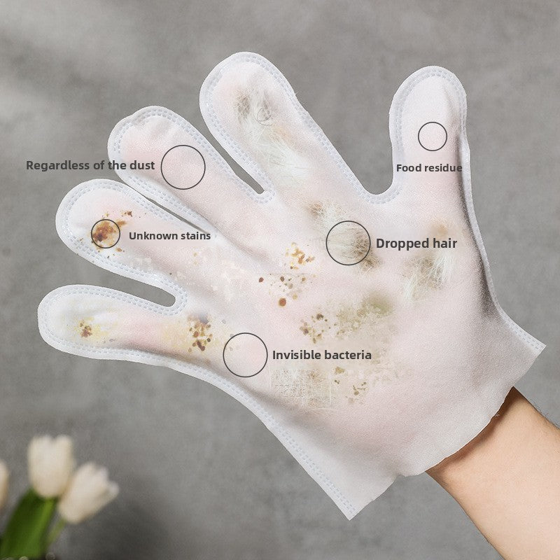 Disposable Pet Cleaning Gloves โ Dog & Cat Bath Wipes, Deodorizing, Grooming & Massage Mitts