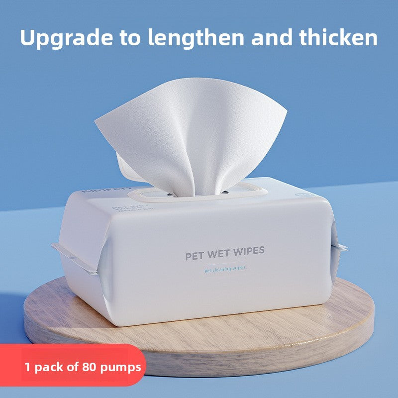 Disposable Pet Cleaning Gloves โ Dog & Cat Bath Wipes, Deodorizing, Grooming & Massage Mitts
