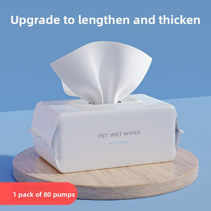 Disposable Pet Cleaning Gloves – Dog & Cat Bath Wipes, Deodorizing, Grooming & Massage Mitts