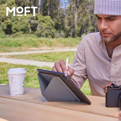 MOFT Magnetic Folding Stand for iPad & Tablets – Adjustable Angles, Ultra-Slim, Compatible with MagSafe & Keyboards